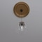 Ekena Millwork Traditional PVC Medallion (Canopies up to 13 1/2"), 22"OD x 3 1/2"ID x 1 1/2"P, Bright Coat Gold CMP22TRBGL - alternate 10